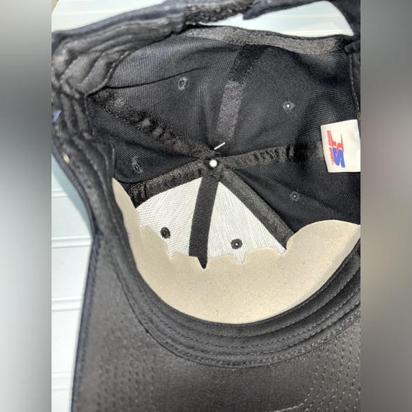 Super Sport Pontiac Racing OS Embroidered Black Hat 100% Cotton Adjustable New - Picture 3 of 4